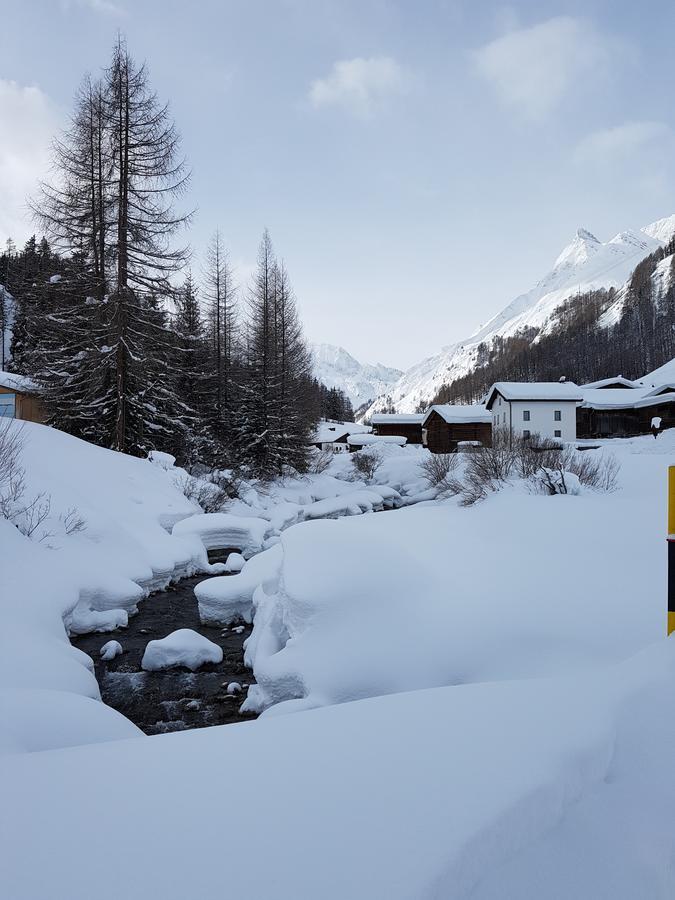 Appartamento Haus Am Brunnen Samnaun Esterno foto