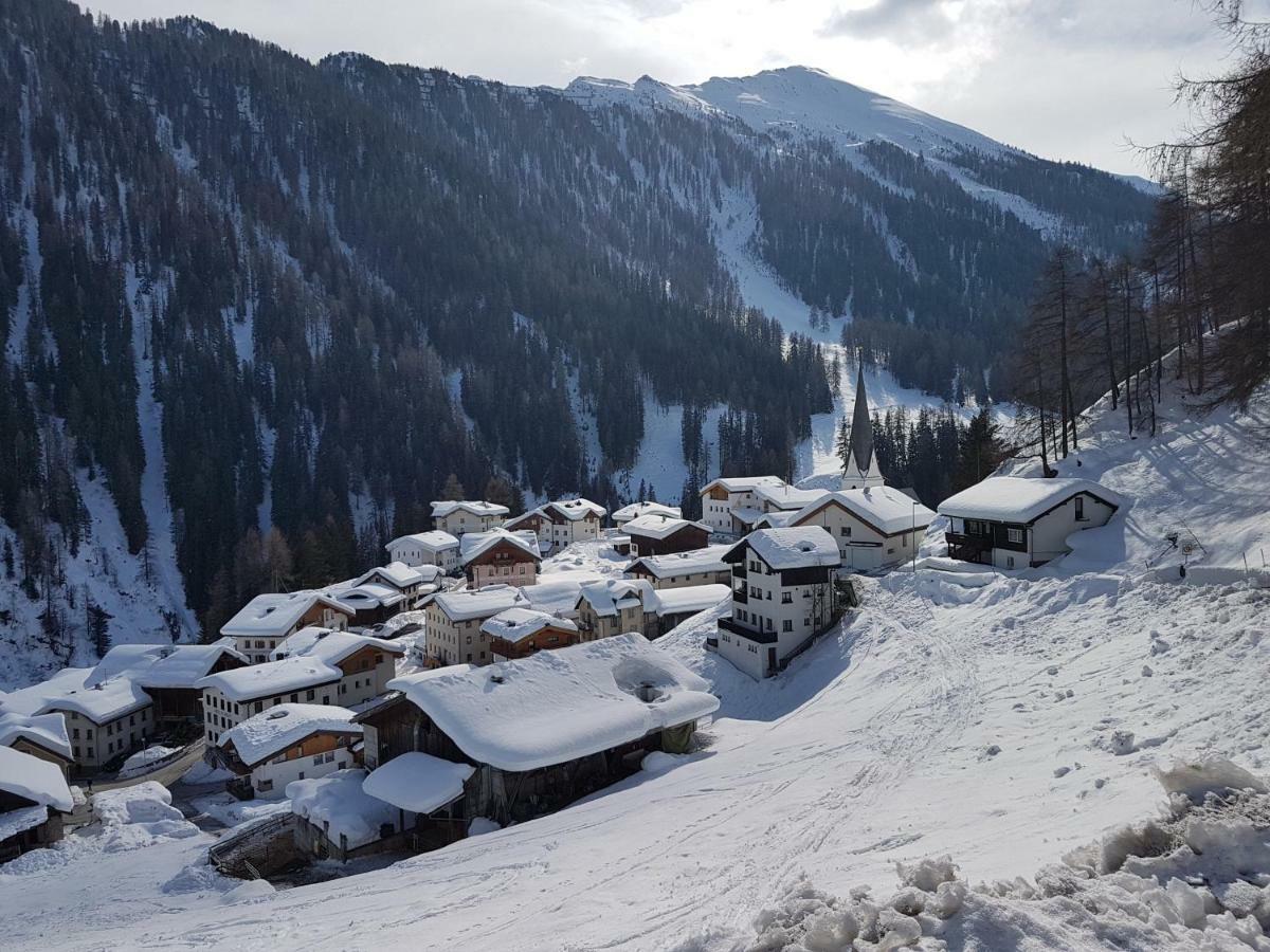 Appartamento Haus Am Brunnen Samnaun Esterno foto